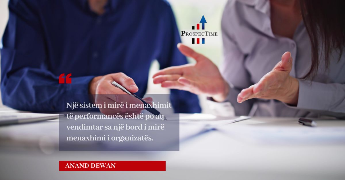 Një plan për menaxhimin e performancës